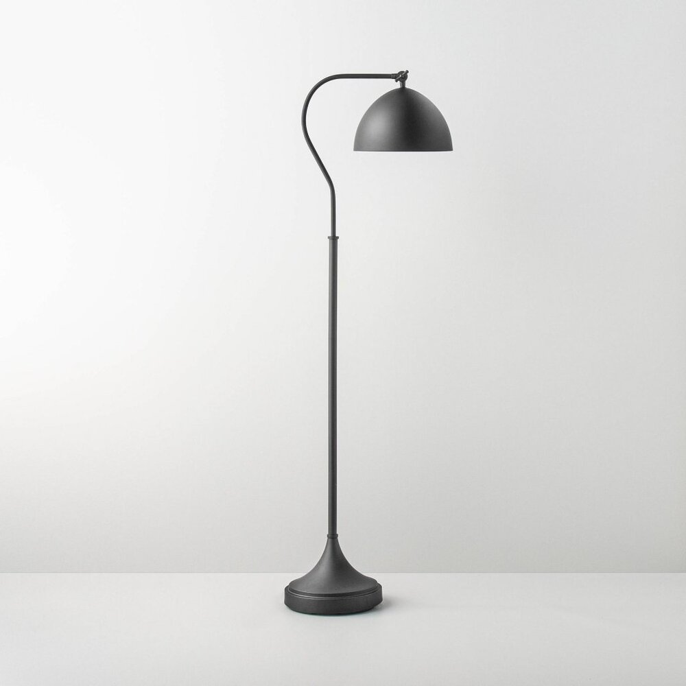 60" Metal Floor Lamp Black Finish - Hearth‎ & Hand Magnolia, Target 2021 NIB